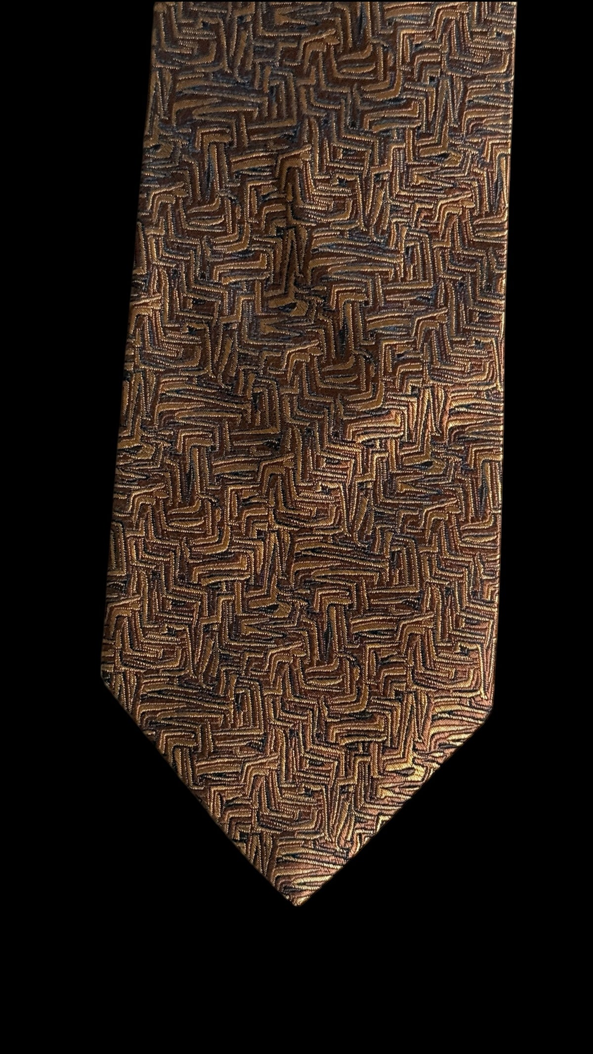 CHARVET Vintage Printed Tie.