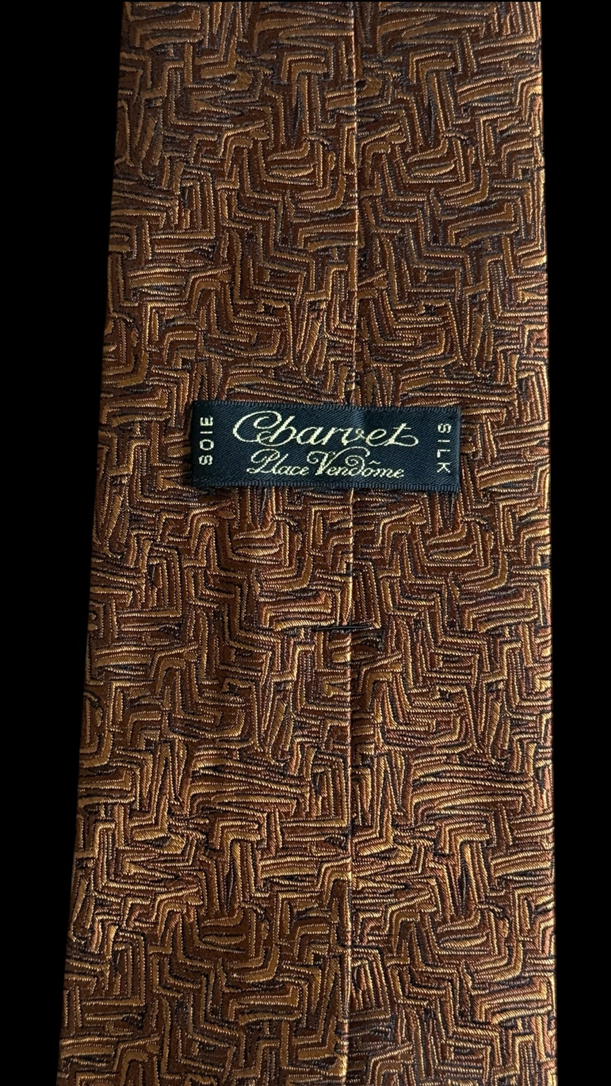 CHARVET Vintage Printed Tie.