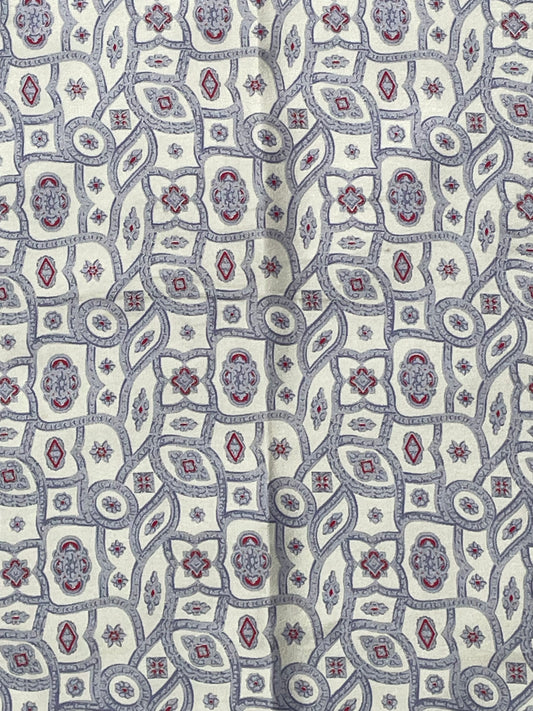 Vintage BRIONI light-grey floral/paisley crepe silk scarf (98 cm by 98 cm) hand-rolled hem.