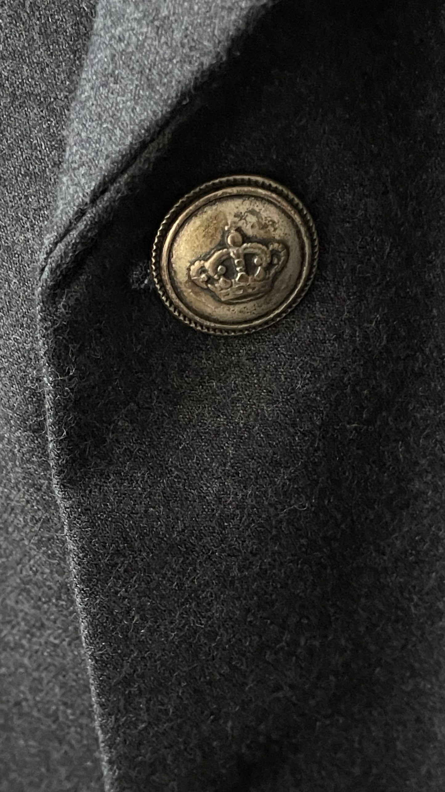 CdG Grey Soft Lightweight Wool Single Breasted Jacket. (Women’s Size S)