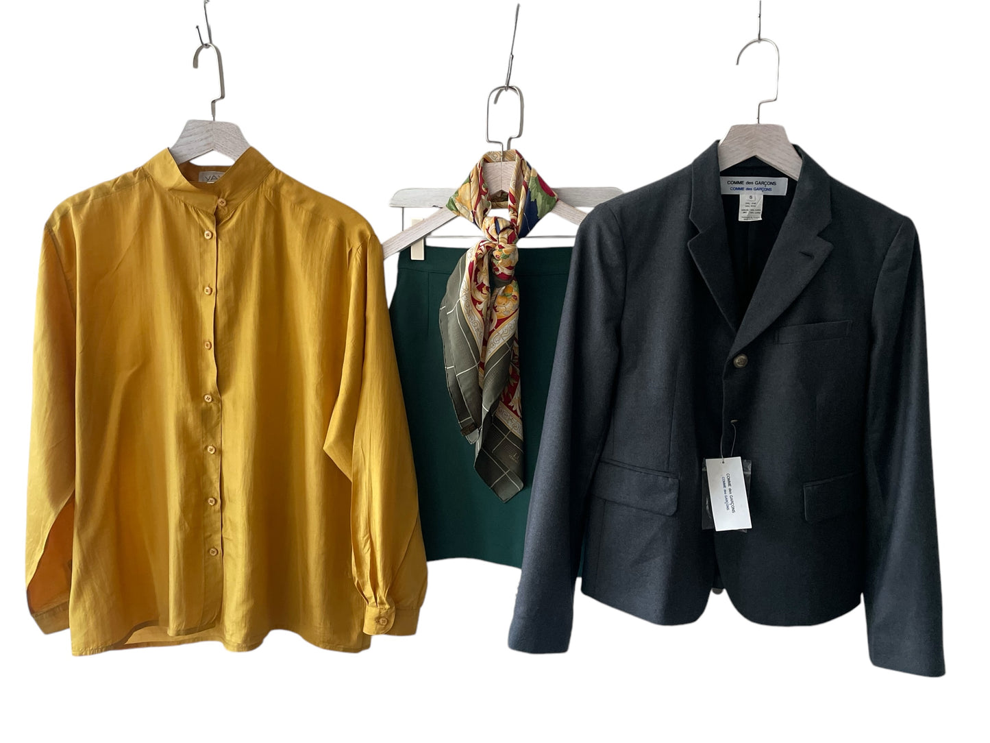 Weekend by MAX MARA Vintage Dark Green Wool Skirt. (Women’s Size 8/10)