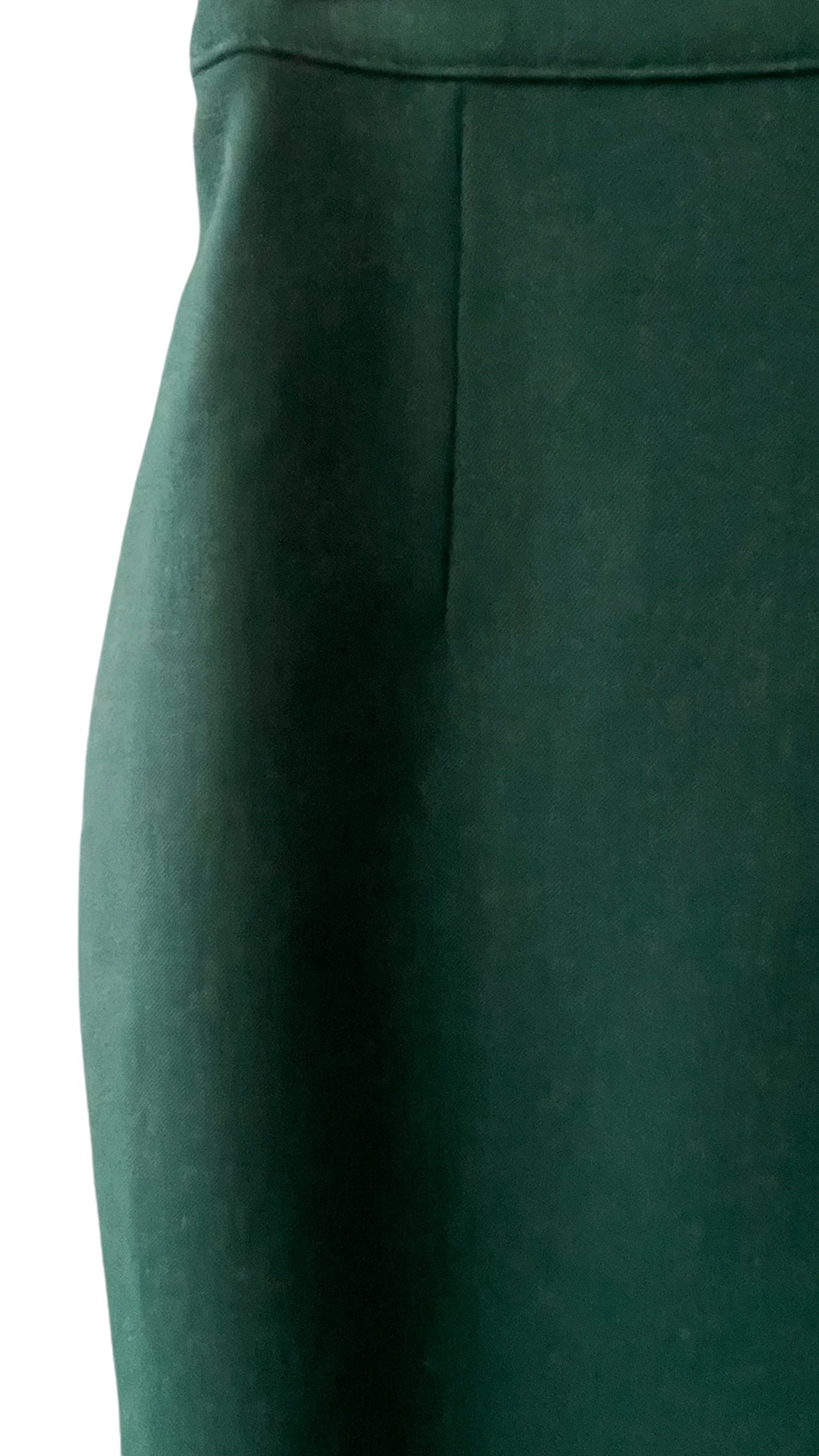 Weekend by MAX MARA Vintage Dark Green Wool Skirt. (Women’s Size 8/10)