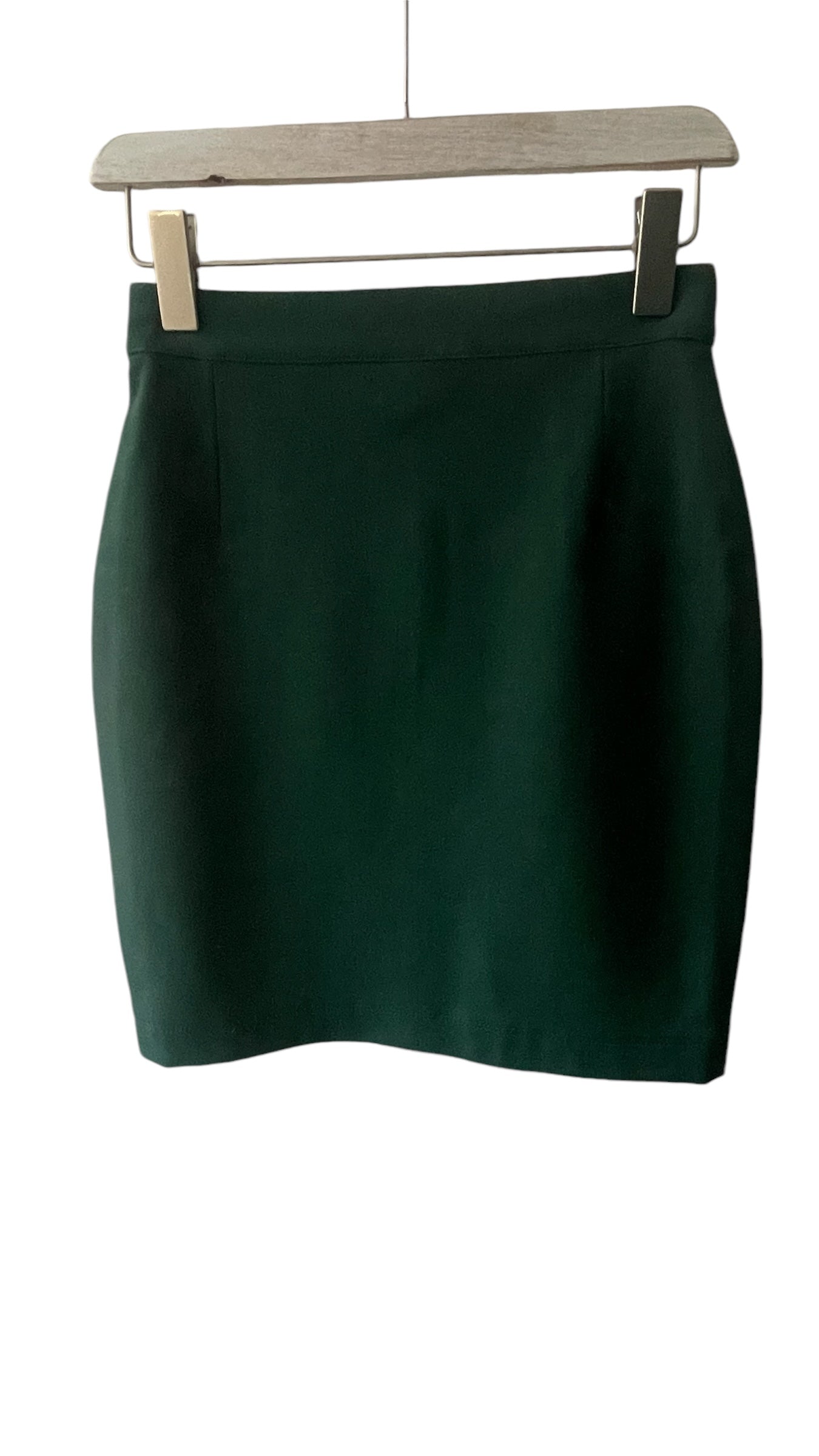 Weekend by MAX MARA Vintage Dark Green Wool Skirt. (Women’s Size 8/10)