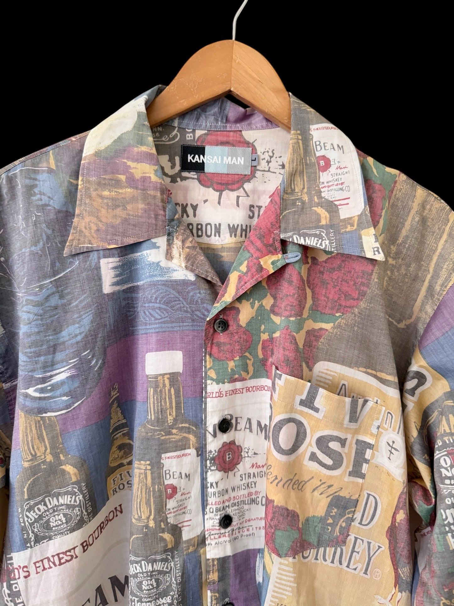 KANSAI vintage lightweight shirt. Size L