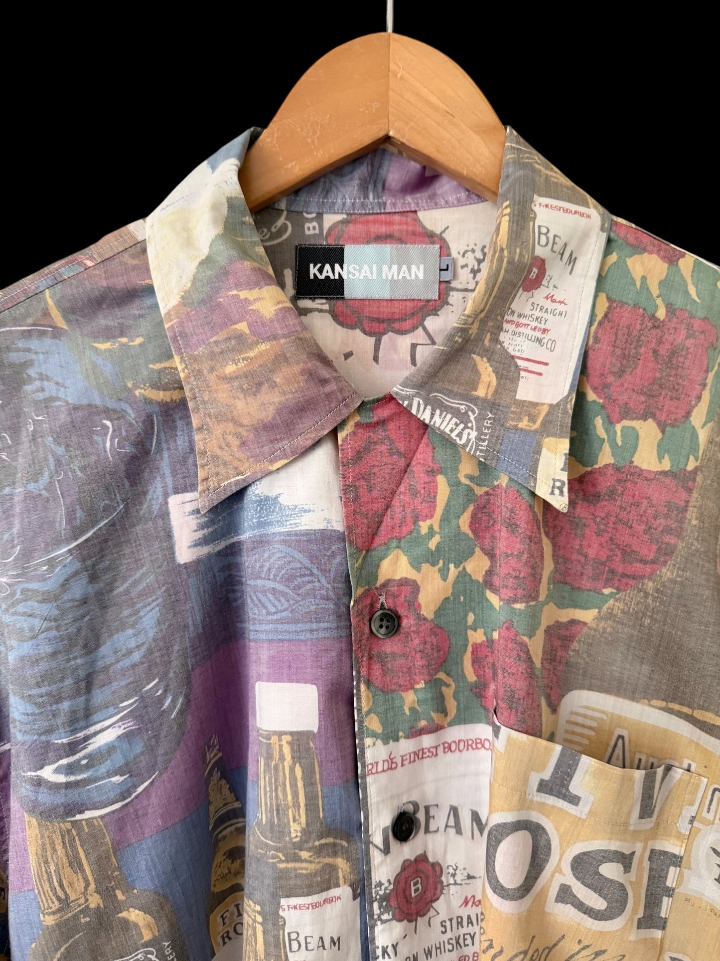 KANSAI vintage lightweight shirt. Size L
