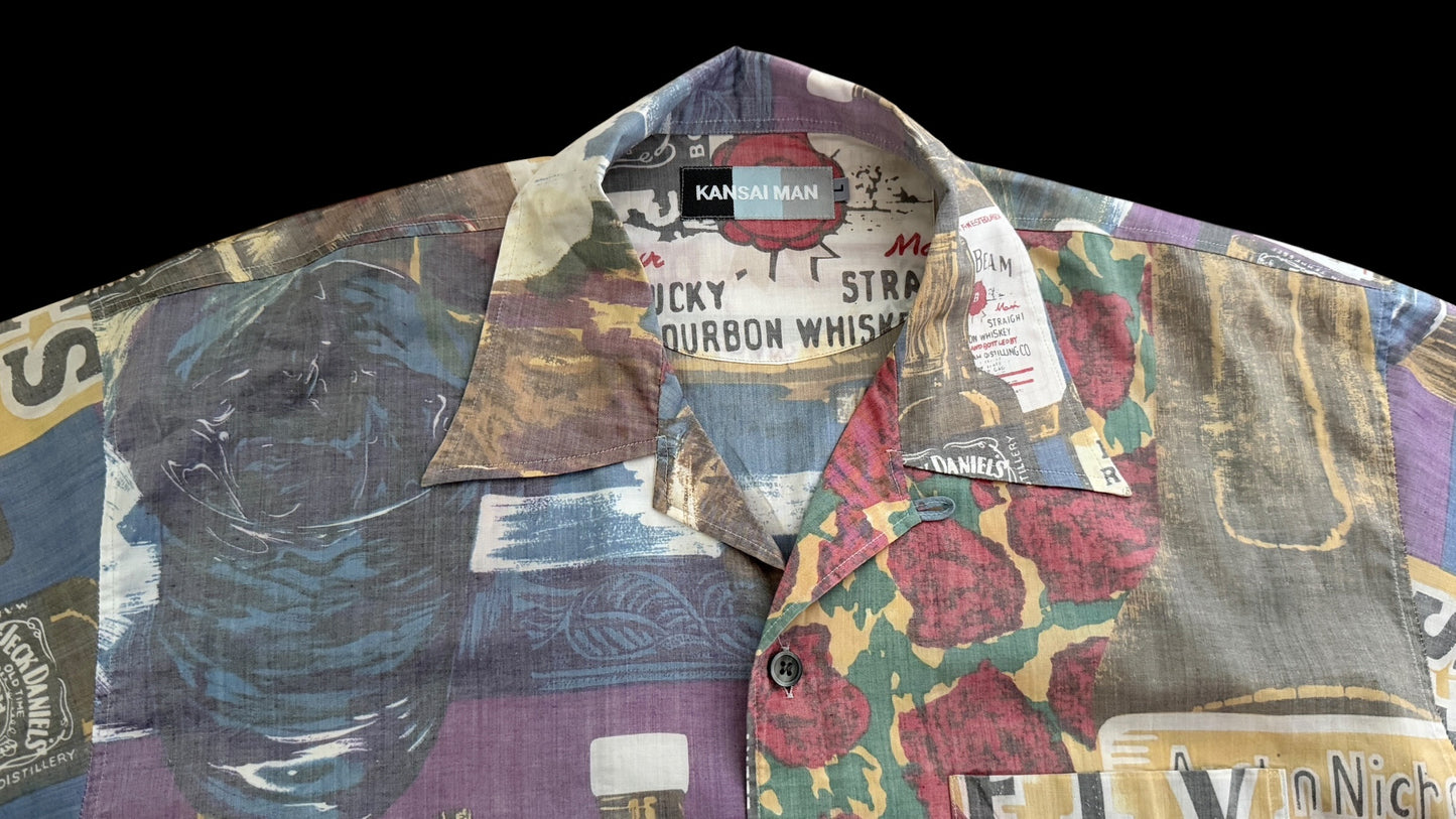 KANSAI vintage lightweight shirt. Size L