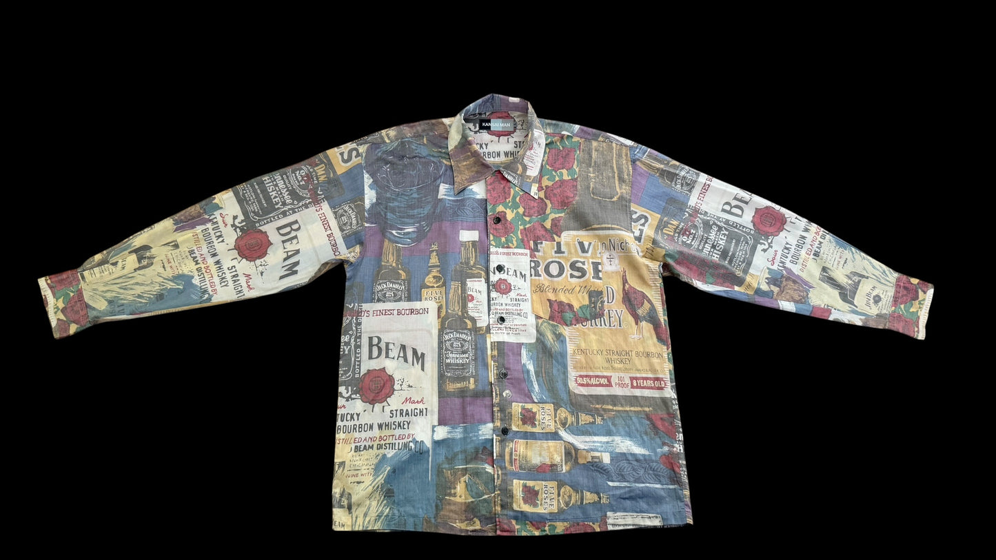 KANSAI vintage lightweight shirt. Size L