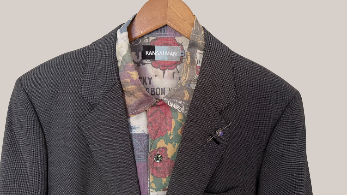 KANSAI vintage lightweight shirt. Size L