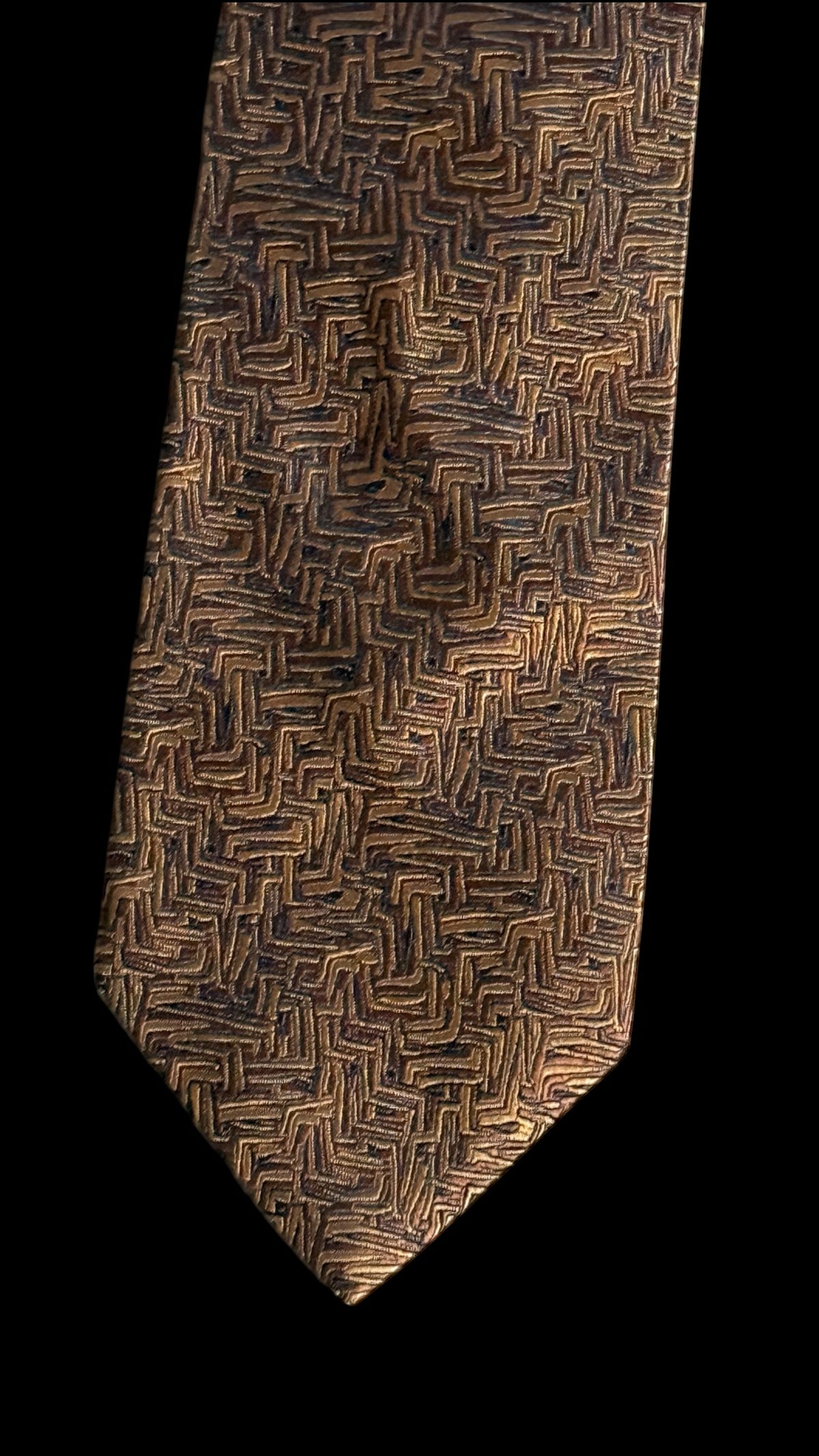 CHARVET Vintage Printed Tie.