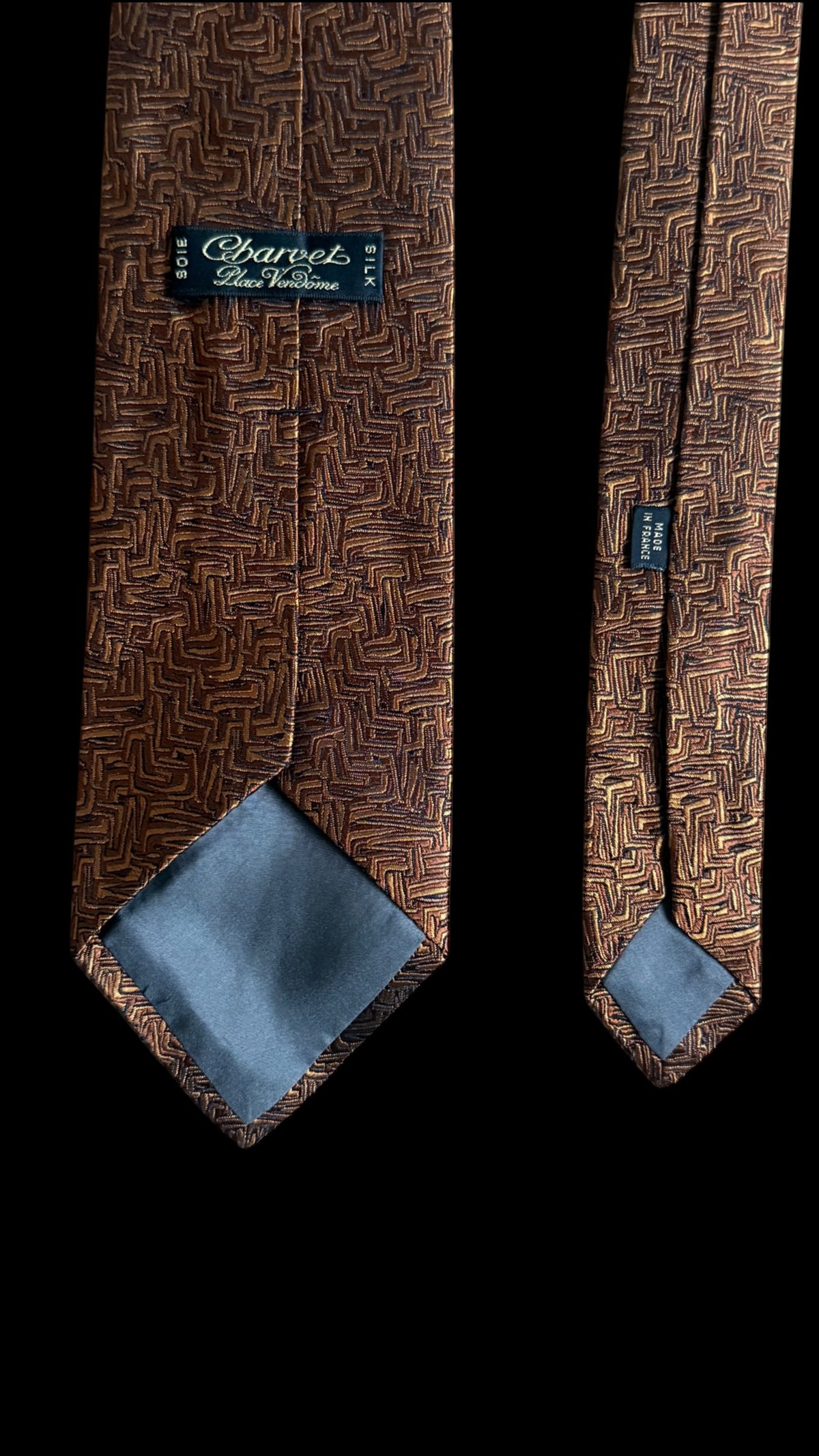 CHARVET Vintage Printed Tie.