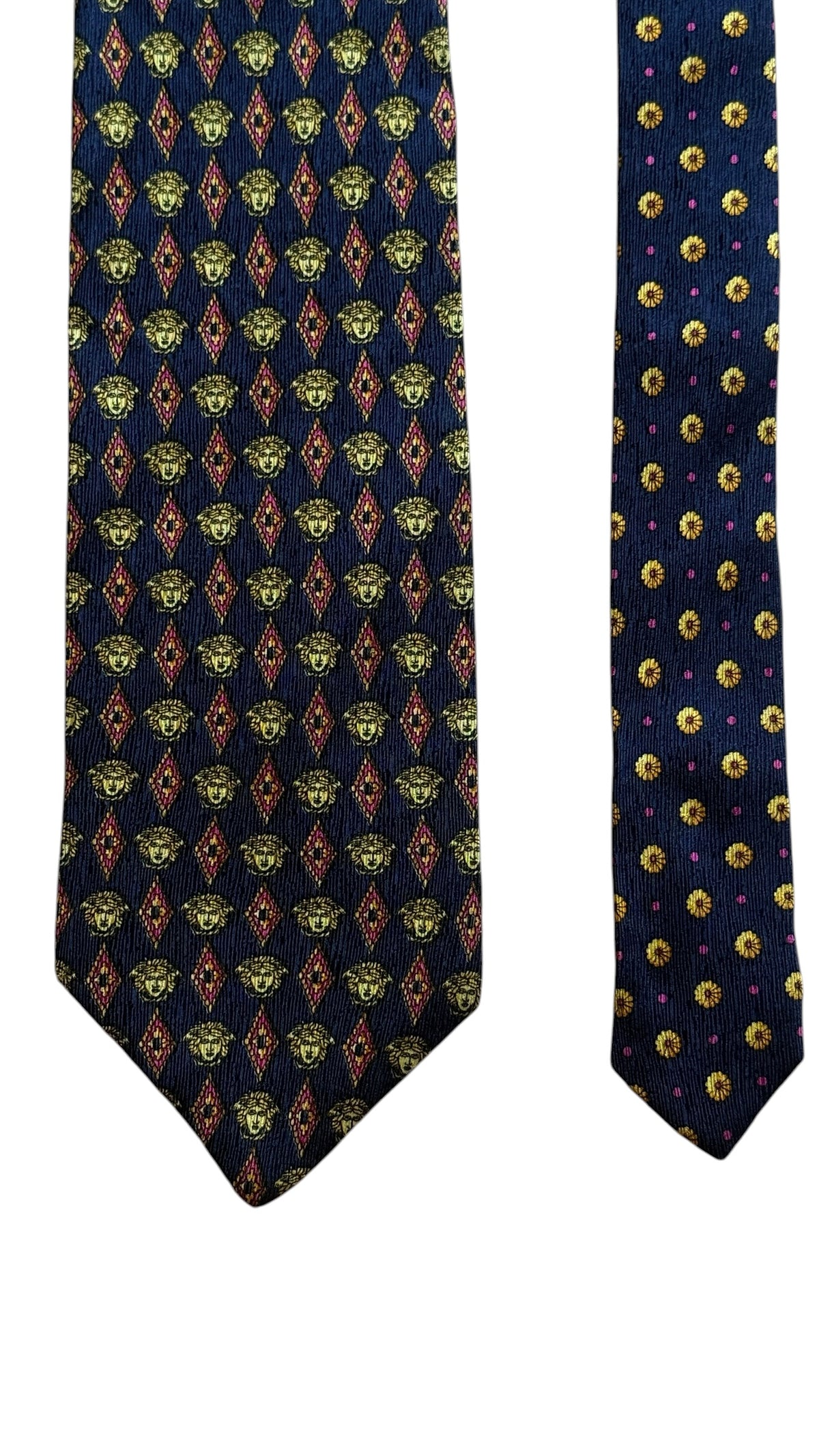 GIANNI VERSACE Vintage Printed Silk Tie.