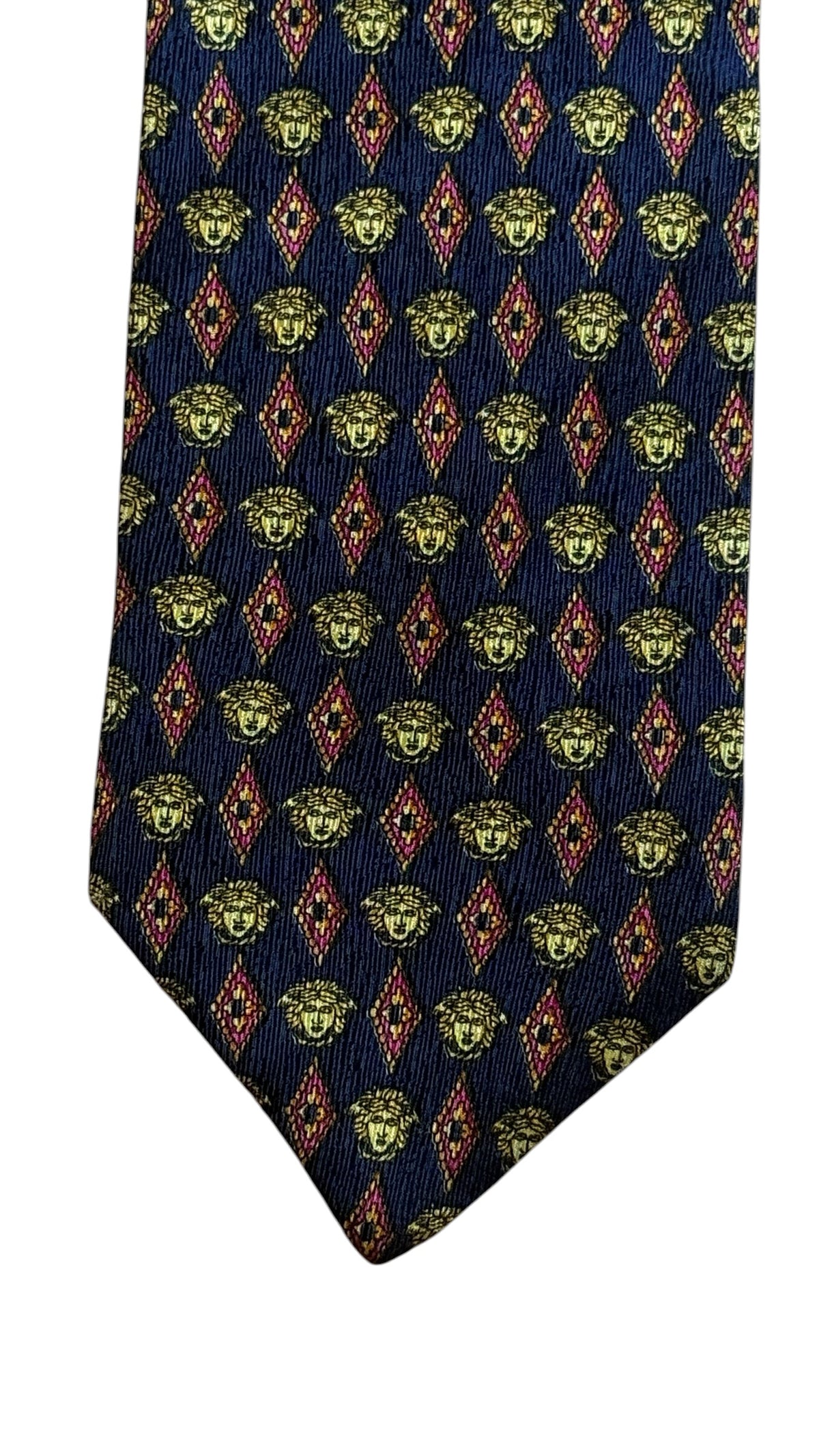 GIANNI VERSACE Vintage Printed Silk Tie.