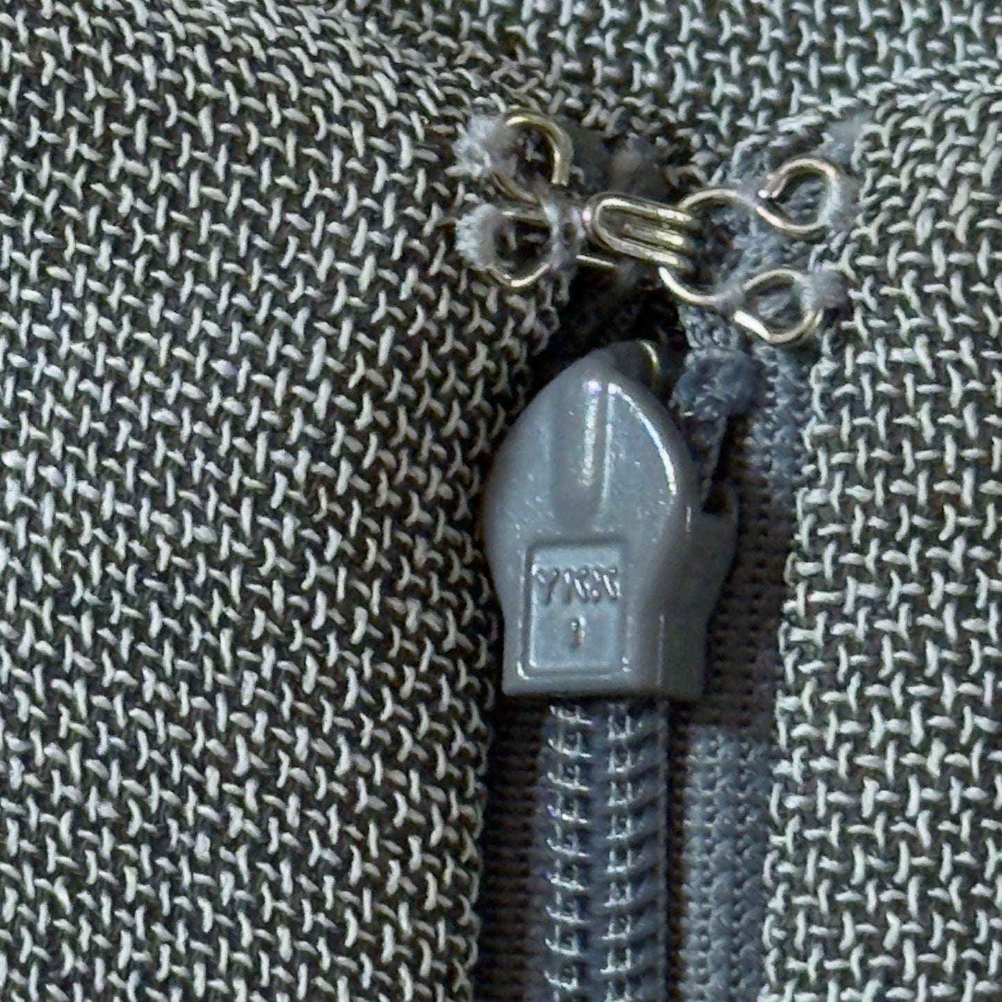 CHANEL Vintage Grey Top/Skirt Set . Size 36 (Extra Small).