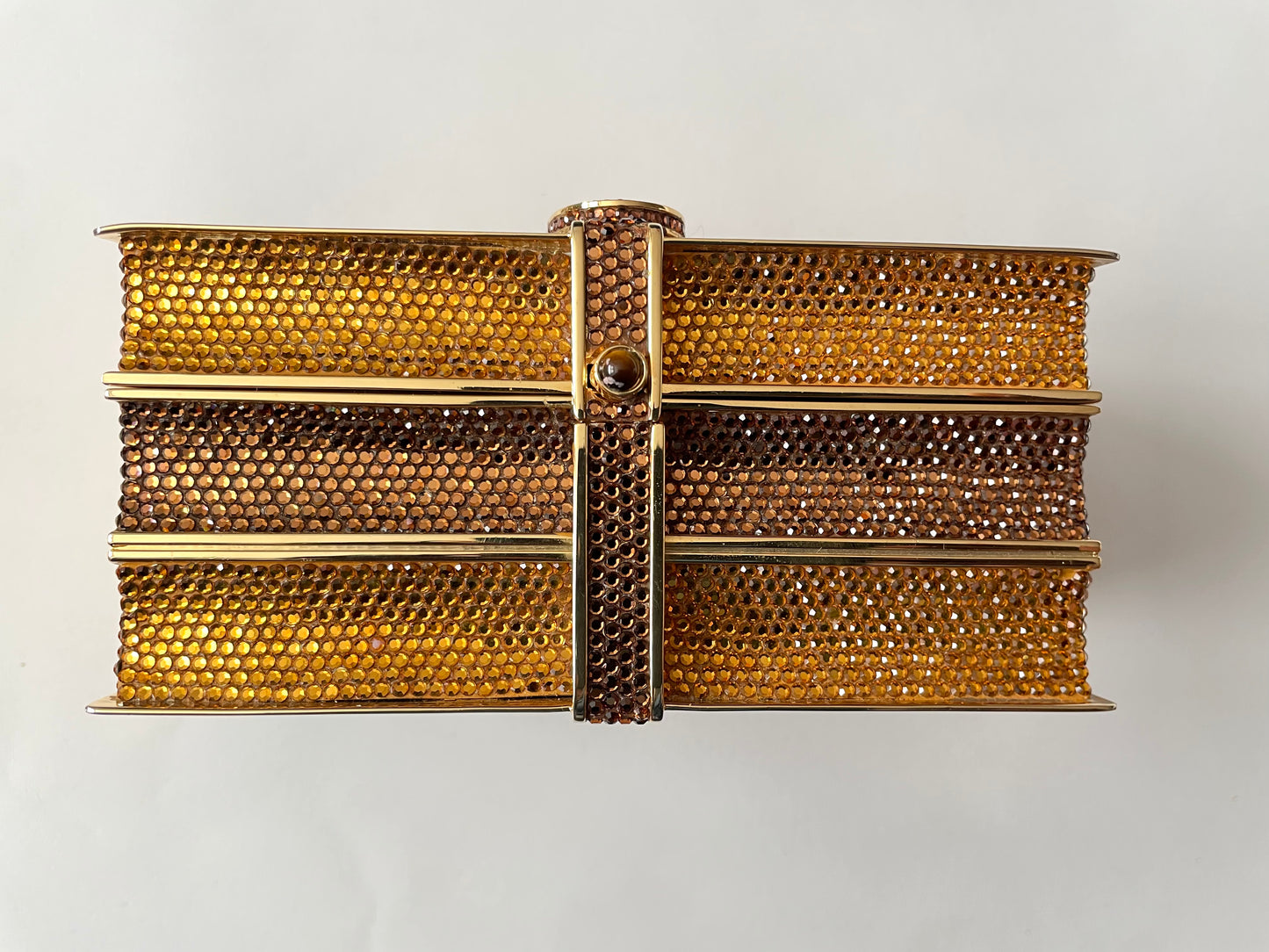JUDITH LEIBER Crystal Book Evening Bag