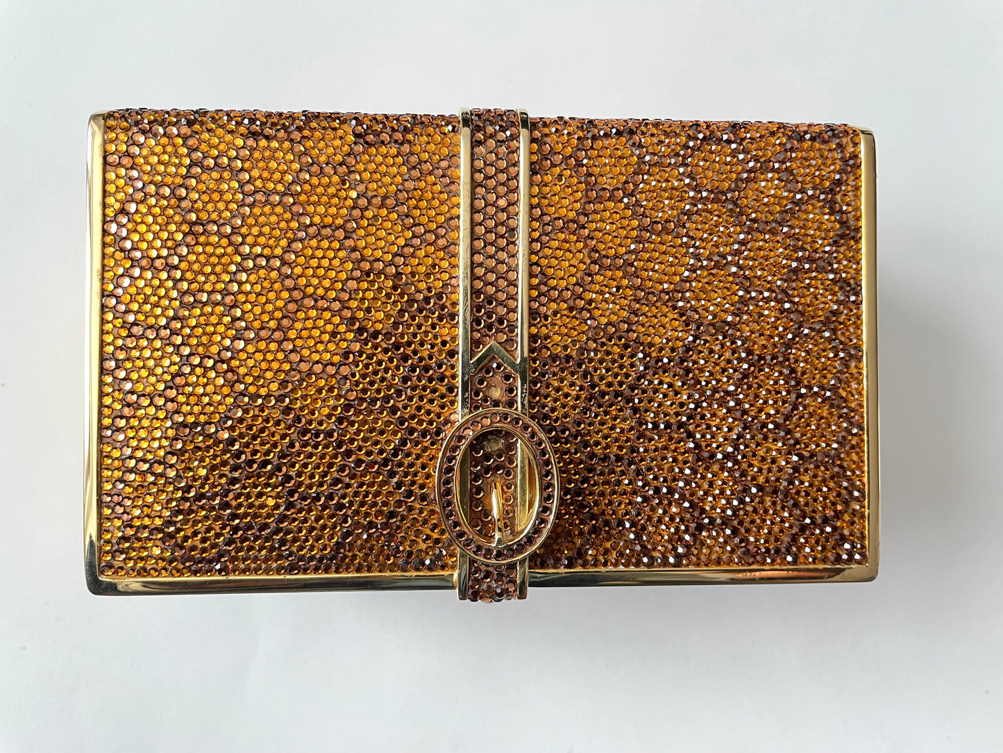 JUDITH LEIBER Crystal Book Evening Bag