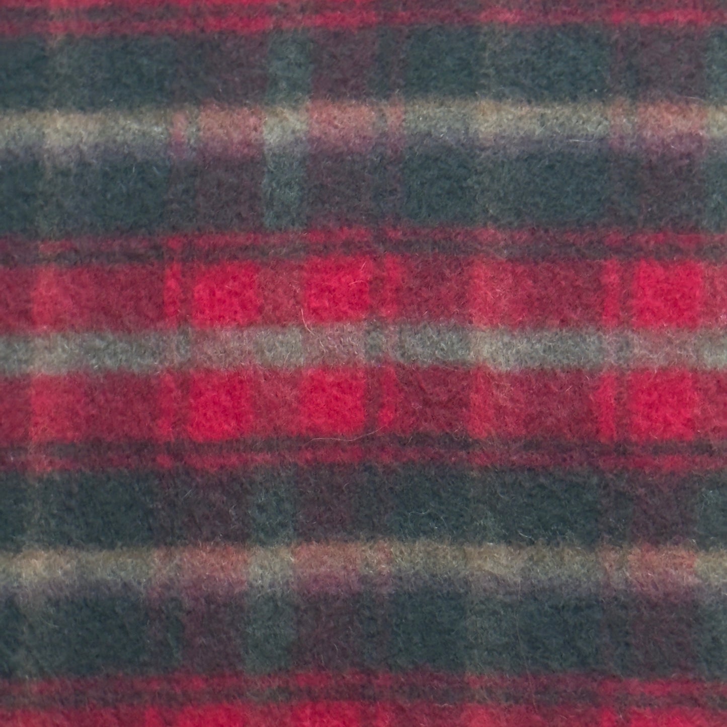 BALMORAL Vintage Red Tartan Cashmere-Wool Blended Scarf (30 cm by 144.5 cm)