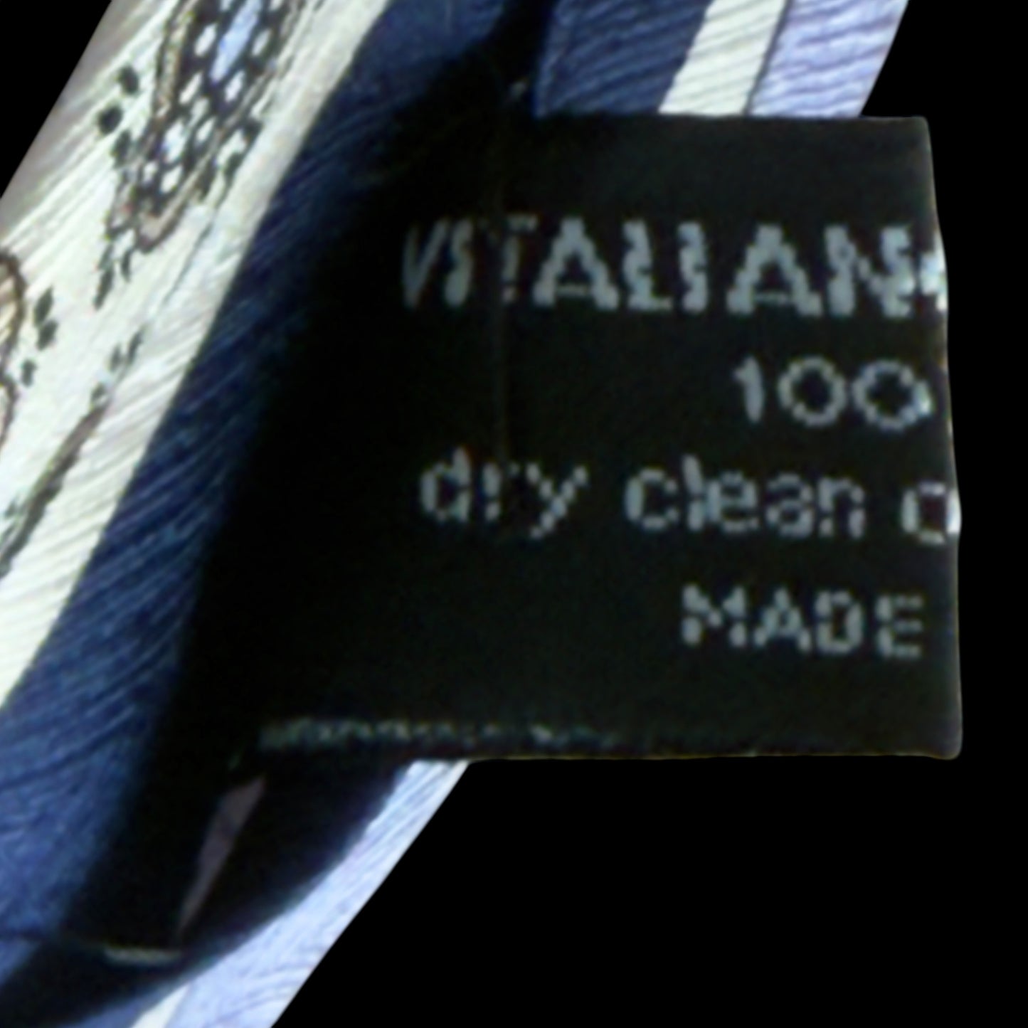 VITALIANO PANCALDI Vintage Lavender Abstract Crepe Silk Jacquard Tie (10 cm by 146 cm)