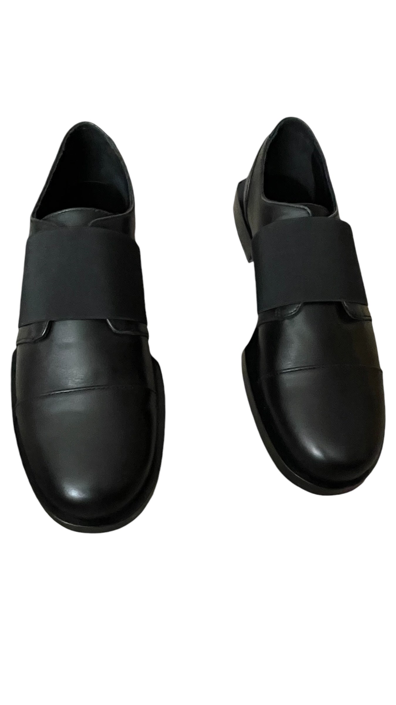 ACHILLES ION GABRIEL Men’s Black Cyclone Leather Slip On Shoes (Euro Men’s Size 44) U.K. 9.5