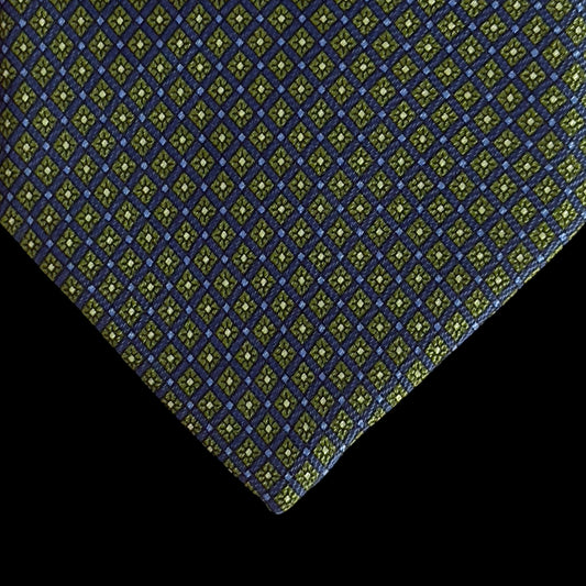 Vintage Dark Purple Floral Dots Silk Tie By BROOKS BROTHERS (9.6 cm by 147.5 cm)