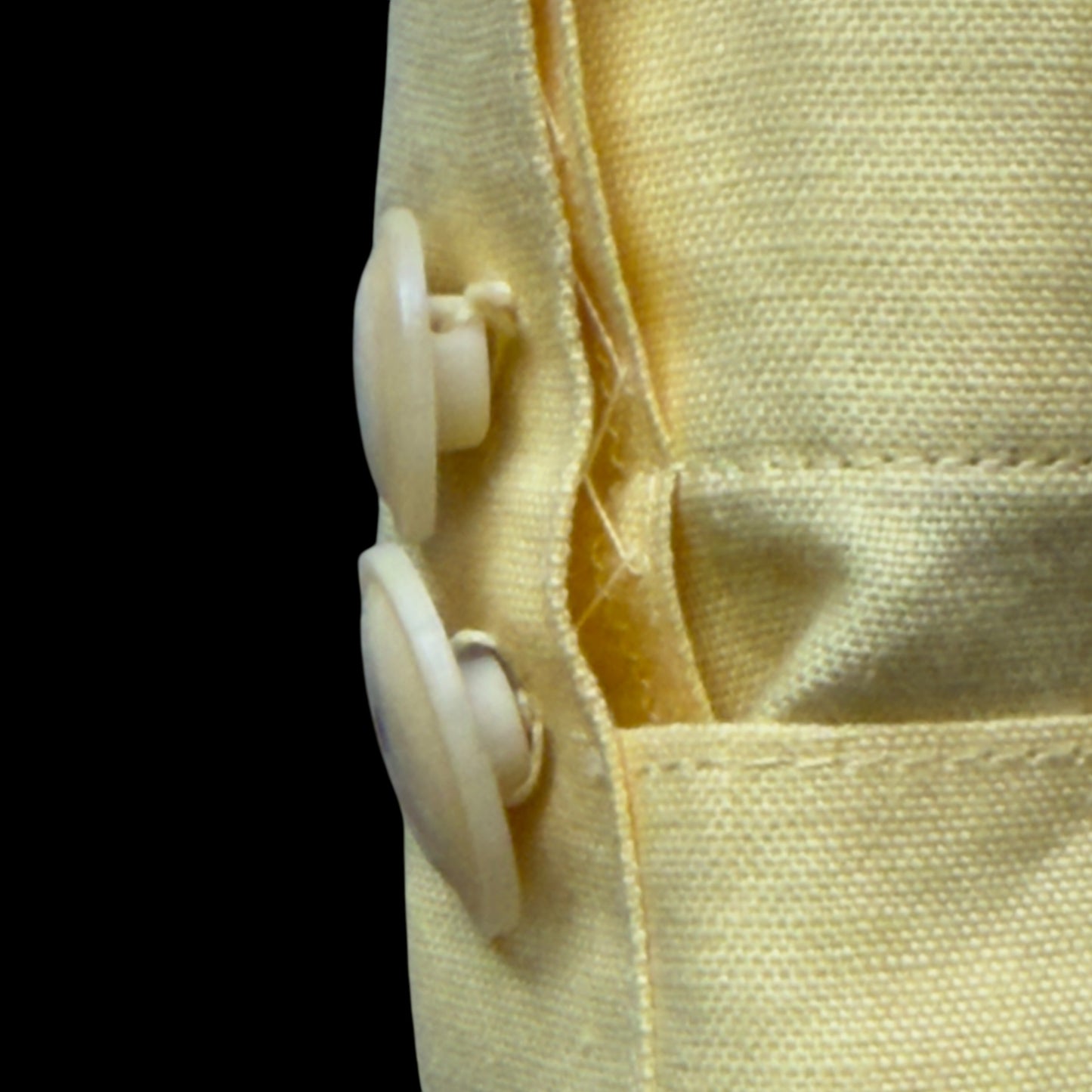 HERMES Vintage Yellow Linen Jacket. Size 42 (Small/Medium slim fit).