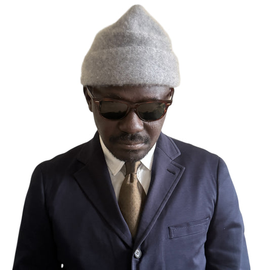 E. MARINELLA per VALEXTRA Vintage Dark Brown Silk Tie (9.7 cm by 151 cm) Longer Length.