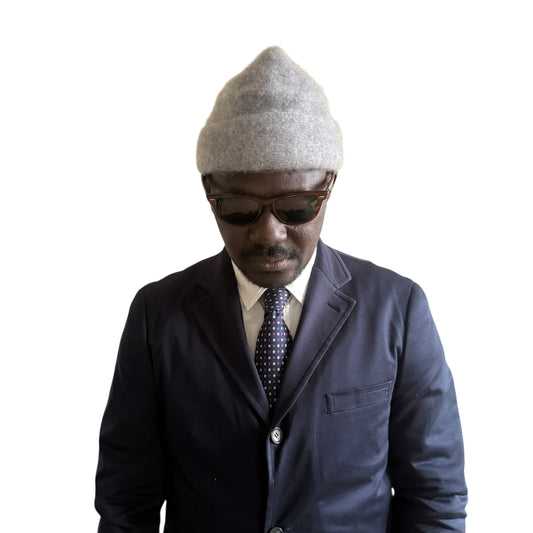 E. MARINELLA Navy Blue Floral Dots Silk Tie (9 cm by 150 cm) Standard Front