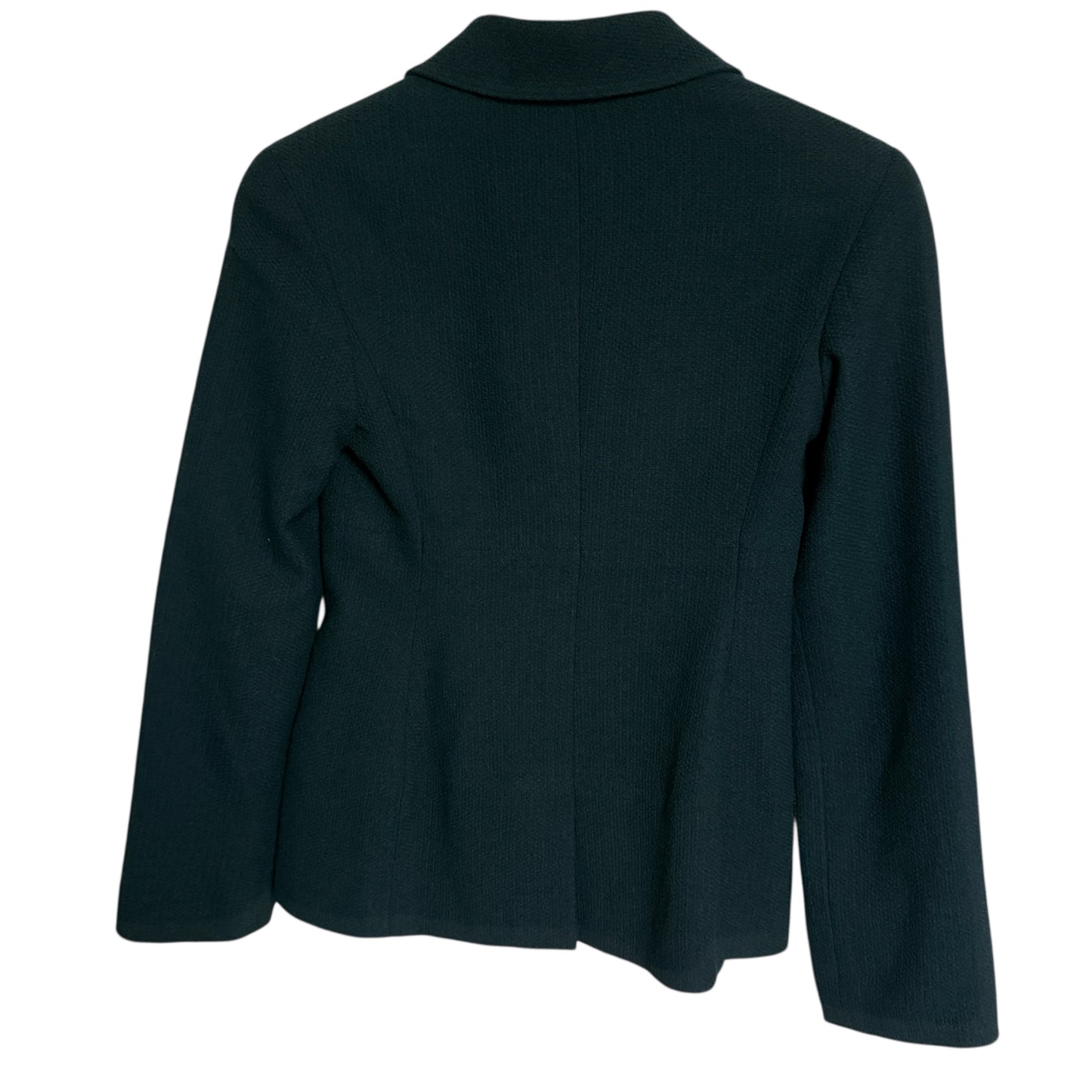 CHANEL Vintage Dark Green Skirt Suit. Size 36 (Extra Small).