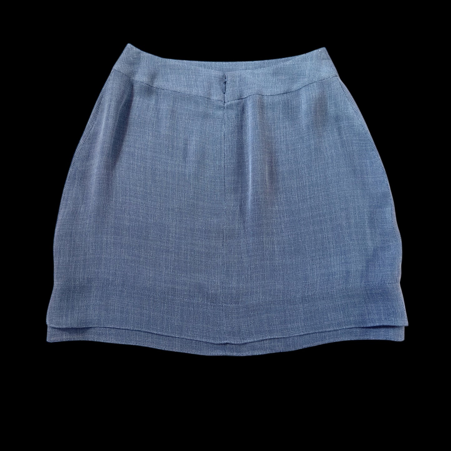 CHANEL Vintage Grey Top/Skirt Set . Size 36 (Extra Small).